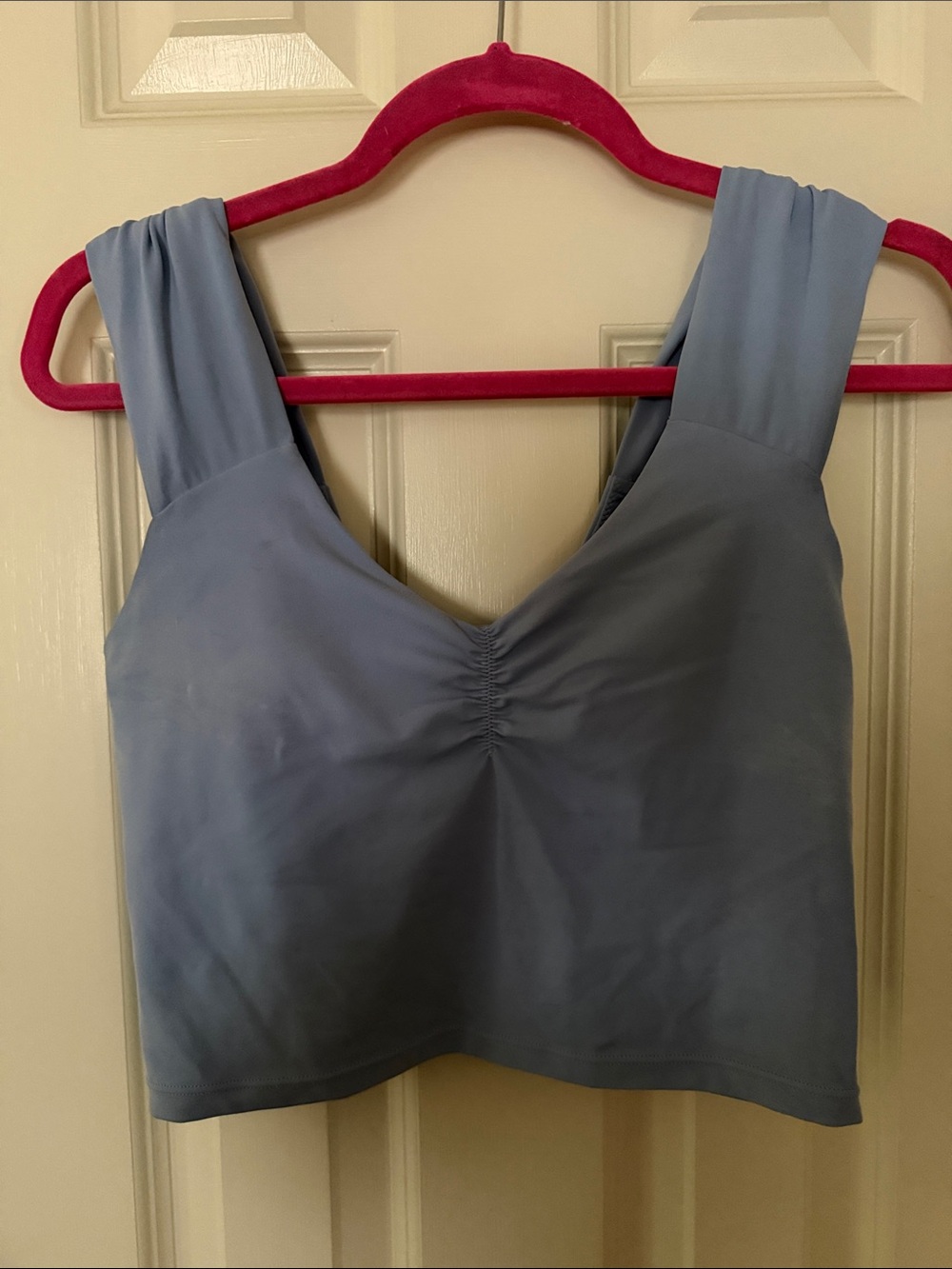 Light Blue Arie Offline cropped tank Top